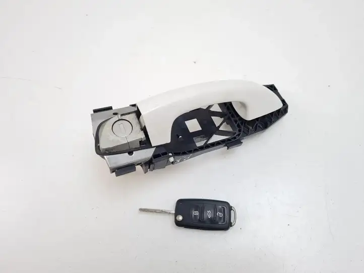 Skoda Superb B6 (3T) (2008 - 2015) 5N0837885H Наружная ручка двери — фото 7