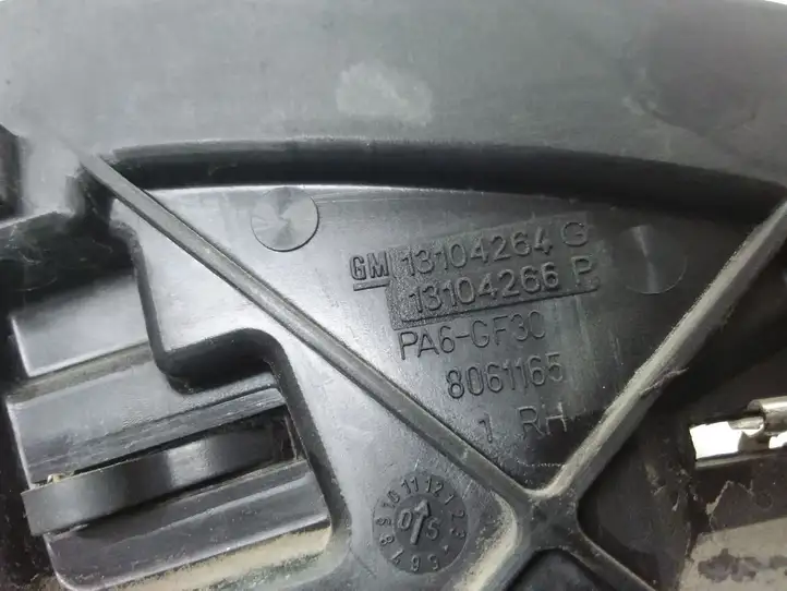 Opel Combo C (2005 - 2011) 13104264 Внутренняя ручка двери — фото 2