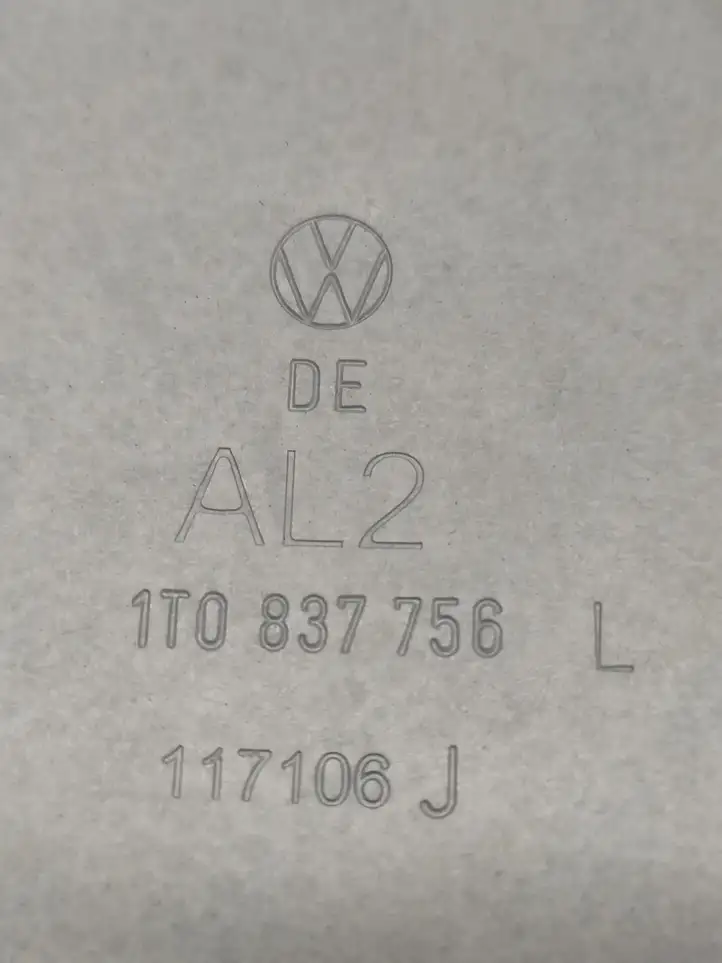 Volkswagen Caddy (2004 - 2010) 1T0837756L Стеклоподъемник передней двери (без мотора) — фото 3