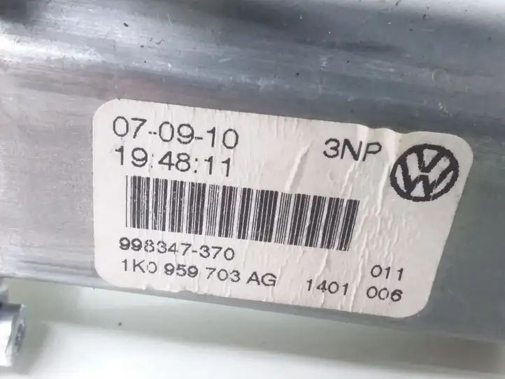 Volkswagen Golf VI (2009 - 2013) 998347370 Стеклоподъемник задней двери — фото 3