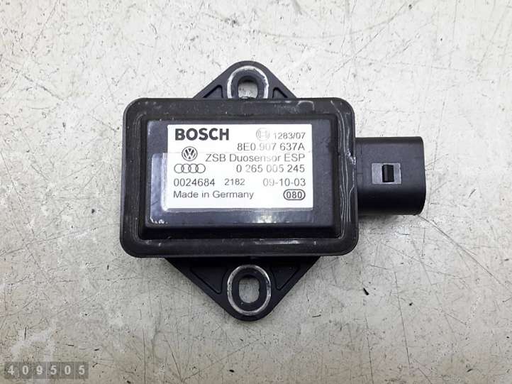 8e0907637a Audi A4 S4 B6 8E 8H ESP (stabilumo sistemos) valdymo blokas