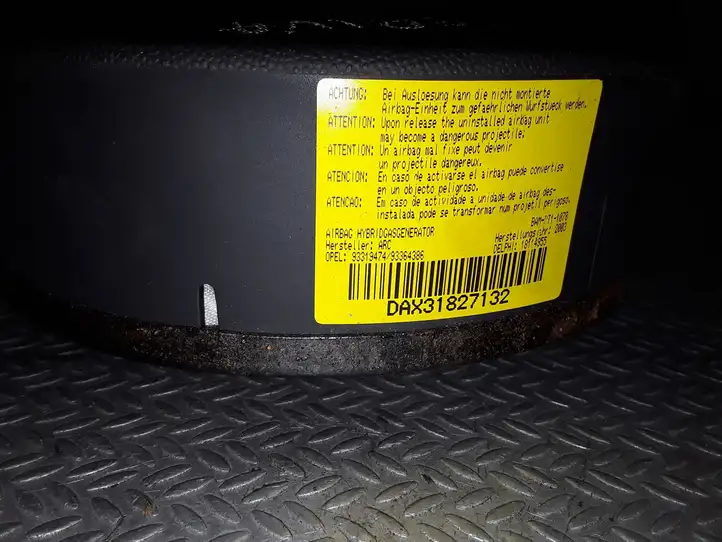 Opel Meriva A (2002 - 2006) 93319474 Подушка безопасности руля — фото 2