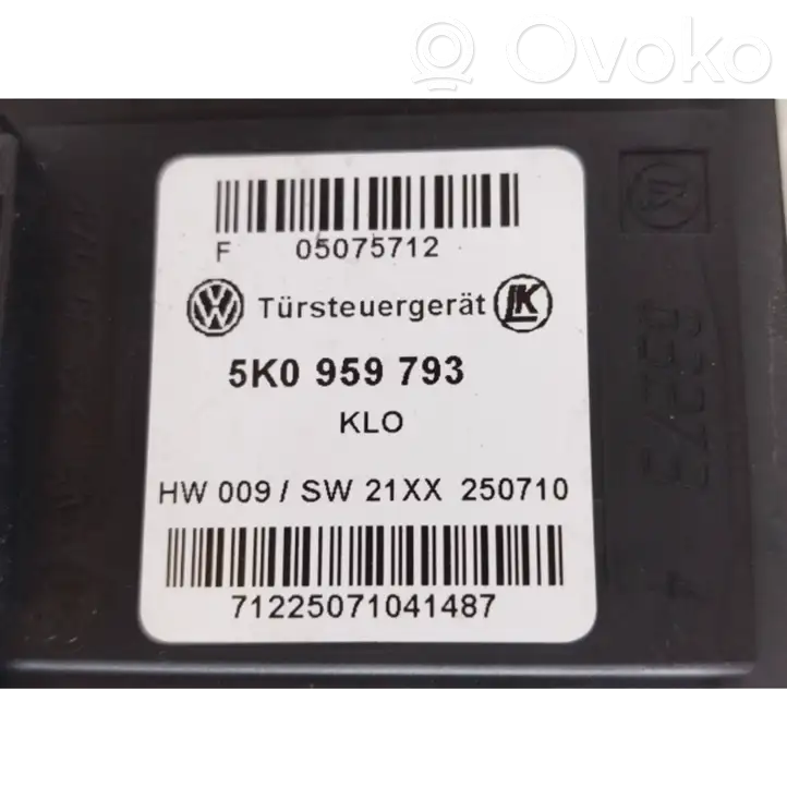 Volkswagen Golf VI (2009 - 2013) 5K0959701D Стеклоподъемник передней двери — фото 7