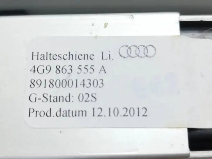 Audi A6 Allroad C7 (2012 - 2014) 4G9863555A Держатель шторки — фото 7