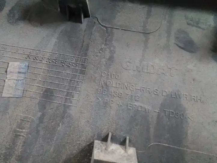 Chevrolet Captiva (2006 - 2011) 96439712 Молдинги задней двери — фото 4