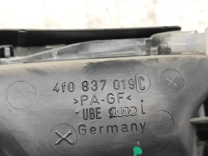Audi A6 S6 C6 4F (2004 - 2008) 4F0837019C Внутренняя ручка двери — фото 6