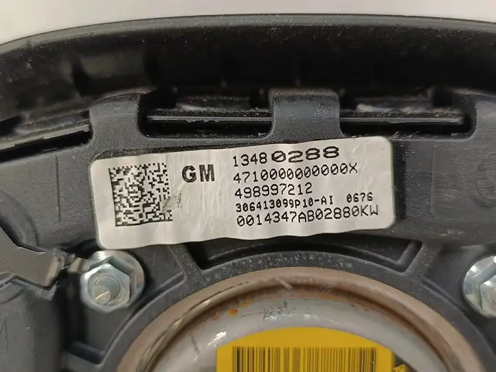 Opel Astra J (2012 - 2015) 13480288 Подушка безопасности руля — фото 3