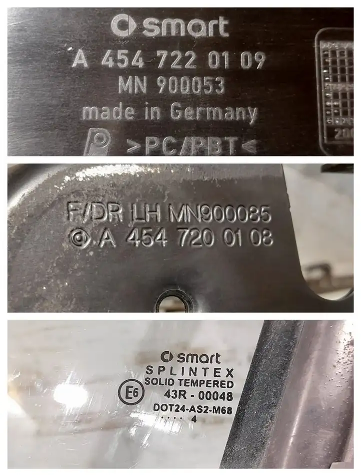 Smart ForFour I (2004 - 2006) Дверь — фото 3