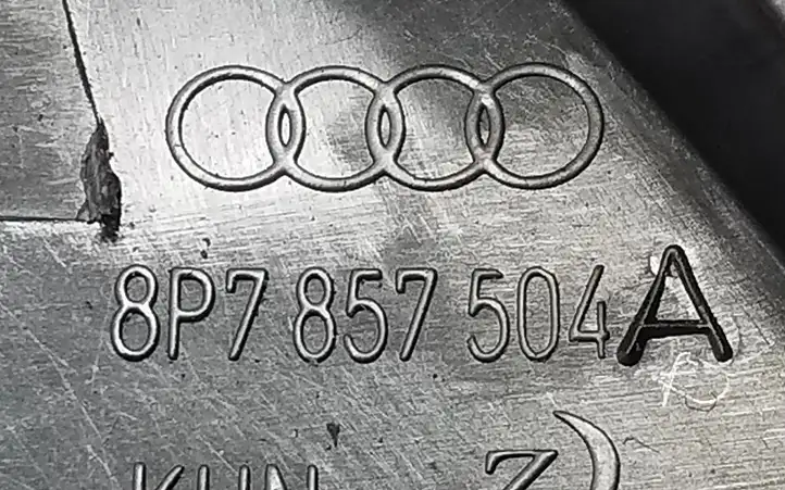 Audi A3/S3 8P (2008 - 2013) 8P7857504A Пластиковая отделка зеркала — фото 2
