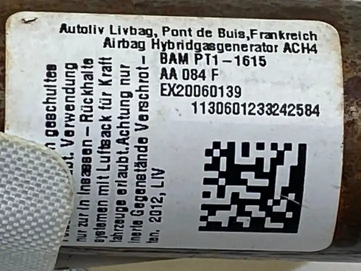 Toyota Yaris (2009 - 2012) FY20060139 Боковая подушка безопасности шторка — фото 4