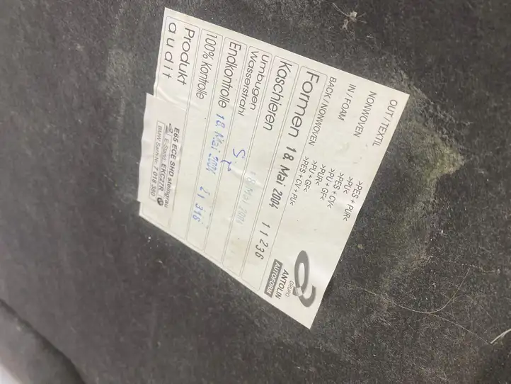 BMW 7 E65 E66 (2001 - 2008) 7018380 Потолочная обшивка — фото 4