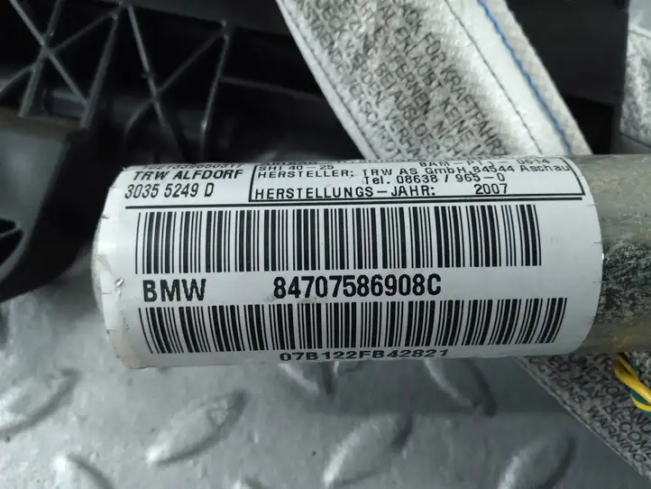 BMW 1 E81 E87 (2004 - 2011) 7586908 Боковая подушка безопасности шторка — фото 4
