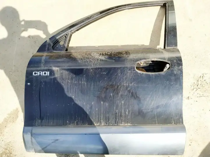 Hyundai Santa Fe (2000 - 2005) juodos Дверь — фото 2