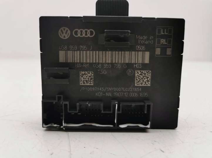 4G8959795 Audi A7 S7 4G Durų elektronikos valdymo blokas