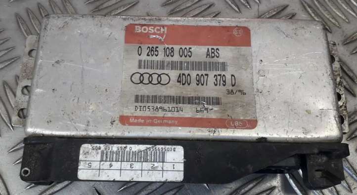 0265108005 Audi A6 S6 C5 4B ABS valdymo blokas