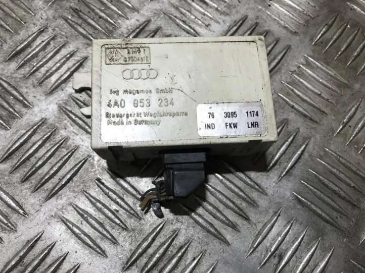 4a0953234 Audi A4 S4 B5 8D Imobilaizerio valdymo blokas