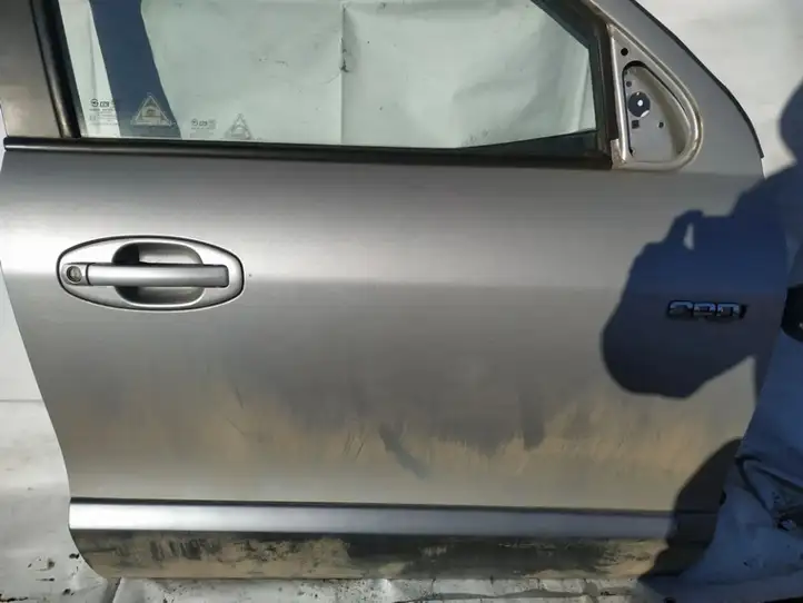 Hyundai Santa Fe (2000 - 2005) pilkos Дверь — фото 2
