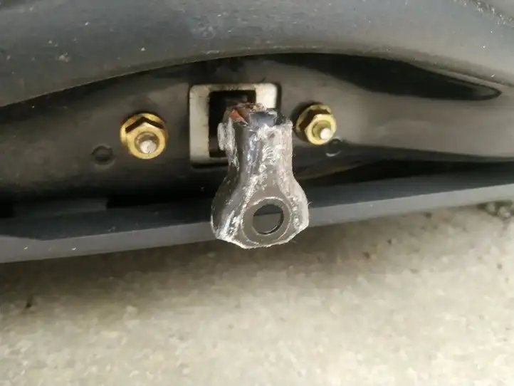 Toyota Corolla Verso E121 (2001 - 2004) Ограничитель двери — фото 2