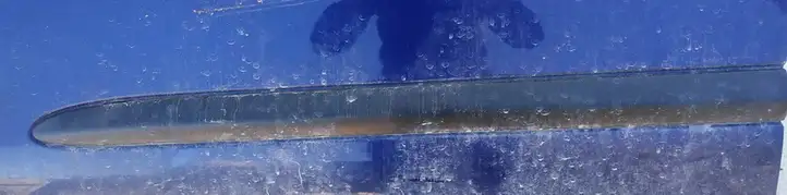 Nissan Almera N16 (2000 - 2010) Молдинг передней двери — фото 1