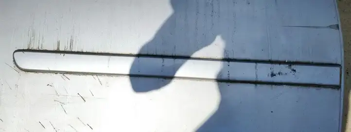 Opel Corsa C (2003 - 2006) Молдинги задней двери — фото 1