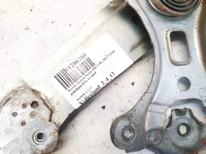 Toyota Avensis Verso (2001 - 2004) Стеклоподъемник передней двери (комплект) — фото 2