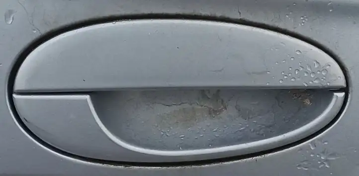 Chevrolet Tacuma (2000 - 2008) Sidabrine Наружная ручка двери — фото 1