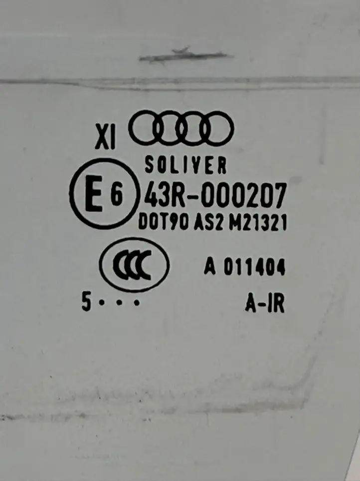 Audi Q7 4M (2015 - ) 4M0845021A Стекло передней двери — фото 3