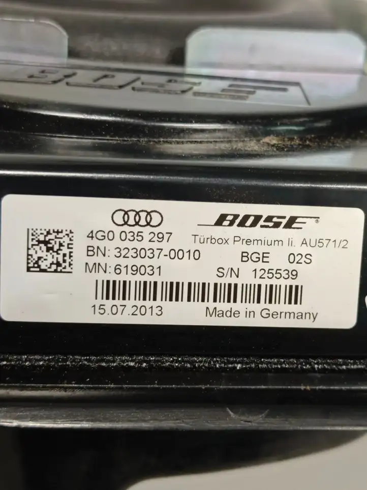 Audi A6 C7 (2011 - 2014) 4G0035297 Динамики передних дверей — фото 6