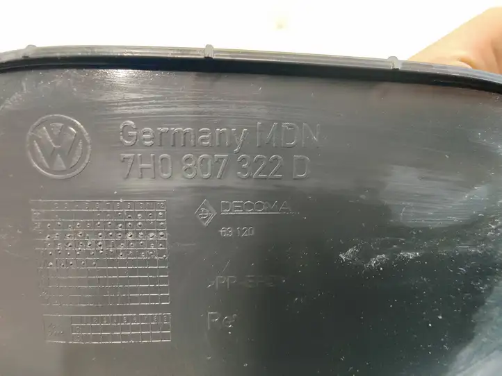 Volkswagen Transporter - Caravelle T5 (2009 - 2015) 7H0807322D Угловая часть заднего бампера — фото 6
