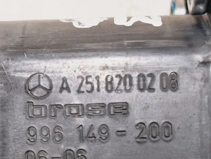 Mercedes-Benz R W251 (2005 - 2013) A2518200208 Стеклоподъемник задней двери — фото 6