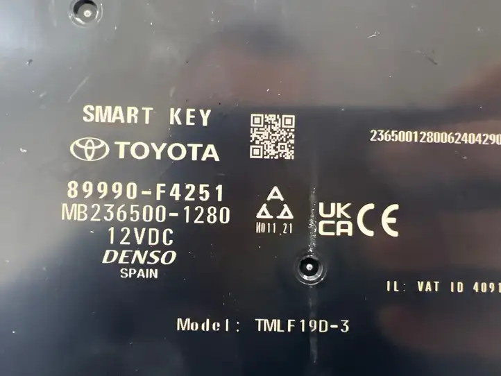 Toyota C-HR II (2023 - ) 89990F4251 Блок бесключевого доступа — фото 5