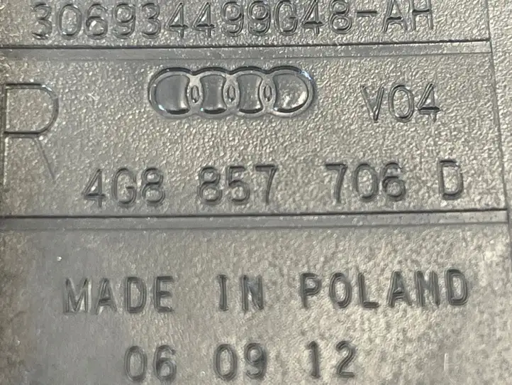 Audi A6 C7 (2011 - 2014) 4G8857706D Передний ремень безопасности — фото 5