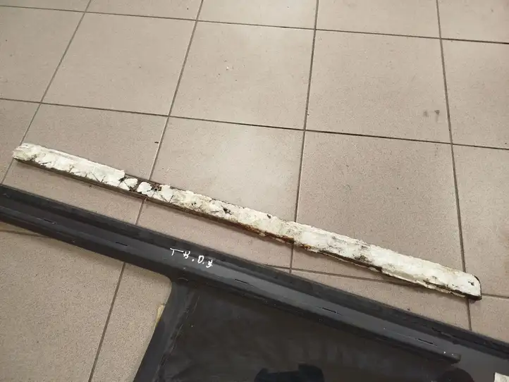 Volkswagen Multivan T5 (2003 - 2015) 7HC847758AD Стекло раздвижной двери — фото 8