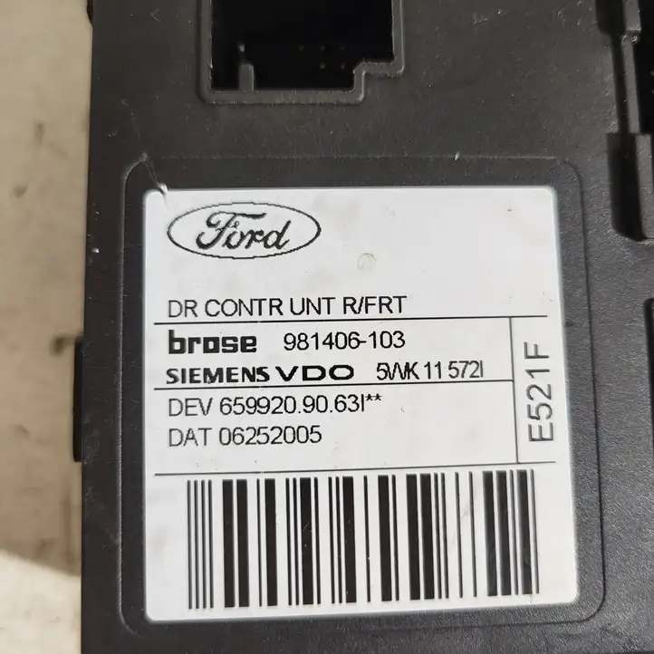 Ford C-MAX I (2003 - 2007) 6599209063 Стеклоподъемник задней двери — фото 4