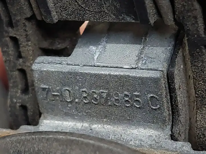 Volkswagen Transporter - Caravelle T5 (2003 - 2009) 7H0837885C Наружная ручка двери — фото 5