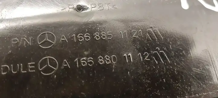 Mercedes-Benz ML W166 (2012 - 2017) A1668801112 Кронштейн заднего бампера — фото 3