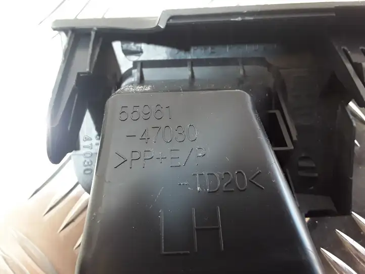 Toyota Prius (XW30) (2009 - 2015) 5596147030 Боковой воздушный дефлектор — фото 2
