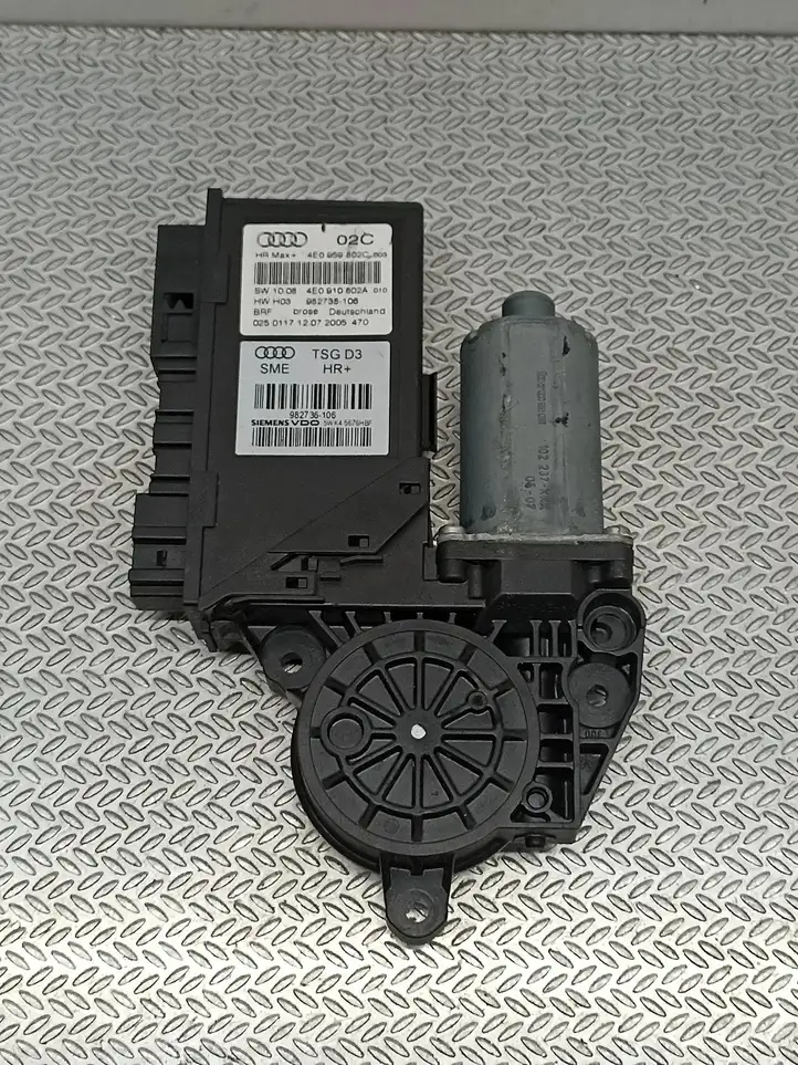 Audi A8 S8 D3 4E (2005 - 2007) 4E0959802C Стеклоподъемник задней двери — фото 4
