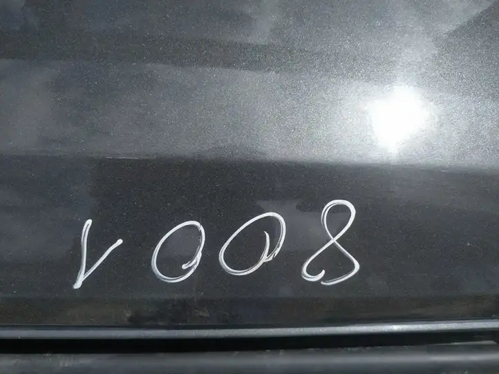 Peugeot 3008 I (2008 - 2015) pilkas Крышка багажника — фото 4