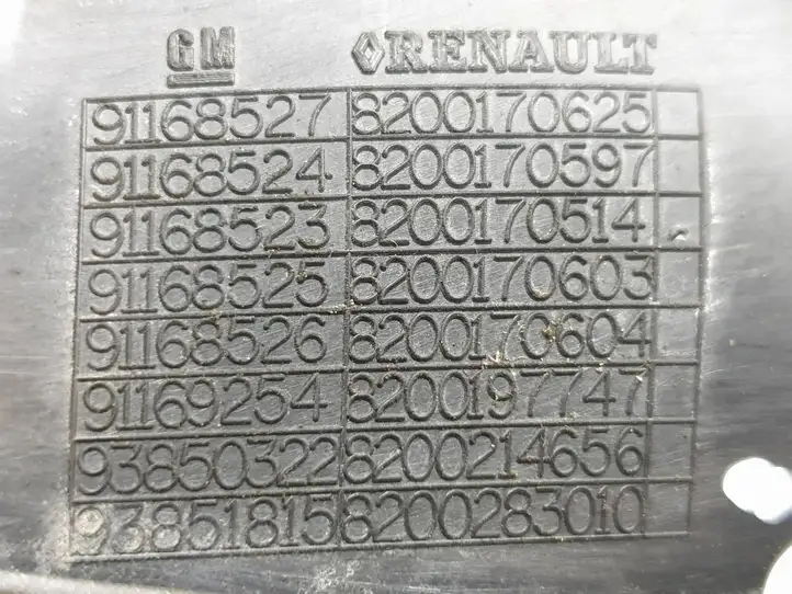 Renault Trafic II (X83) (2002 - 2014) 8200170597 Наружная ручка двери — фото 4