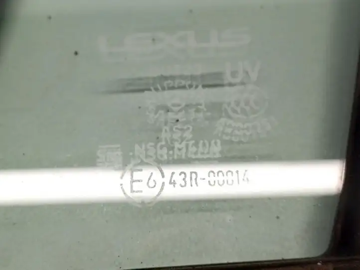 Lexus UX (2020 - ) 68216-76010 Треугольное стекло кузова — фото 4