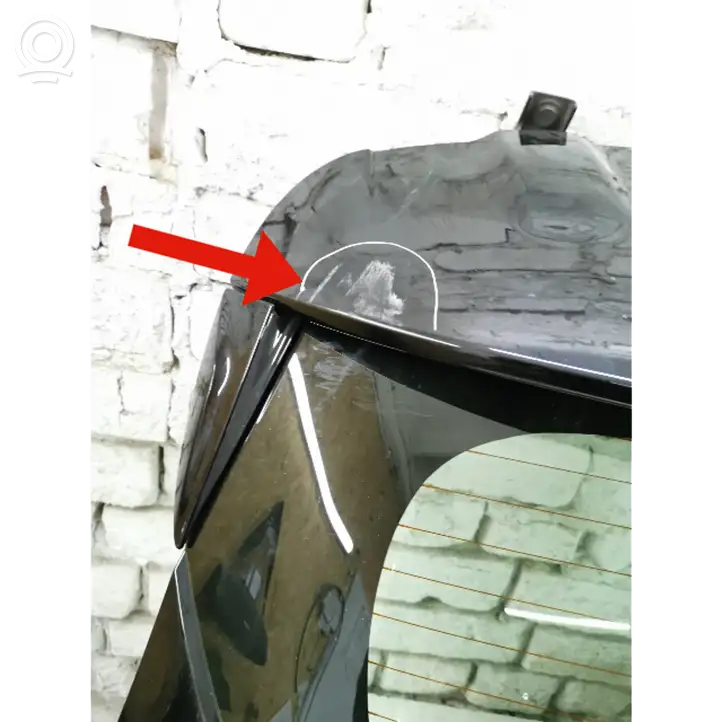 Renault Clio IV (2012 - 2019) 901225401R Крышка багажника — фото 2