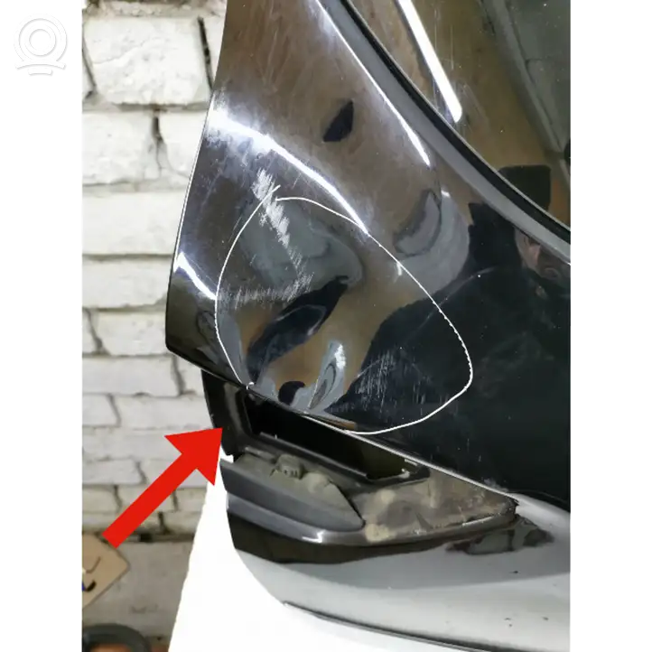 Renault Clio IV (2012 - 2019) 901225401R Крышка багажника — фото 3