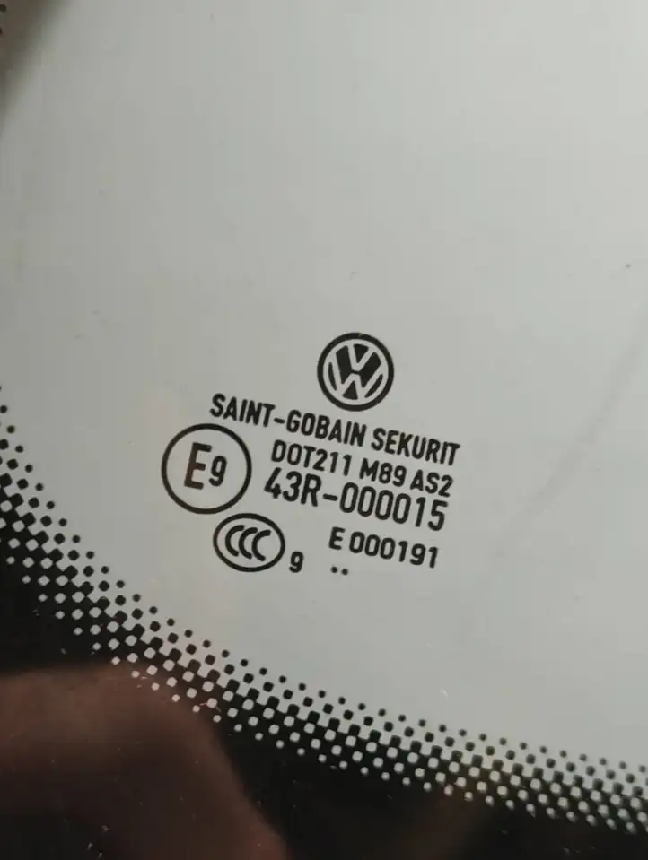 Volkswagen Transporter - Caravelle T5 (2009 - 2015) 43R000015 Заднее боковое стекло — фото 8