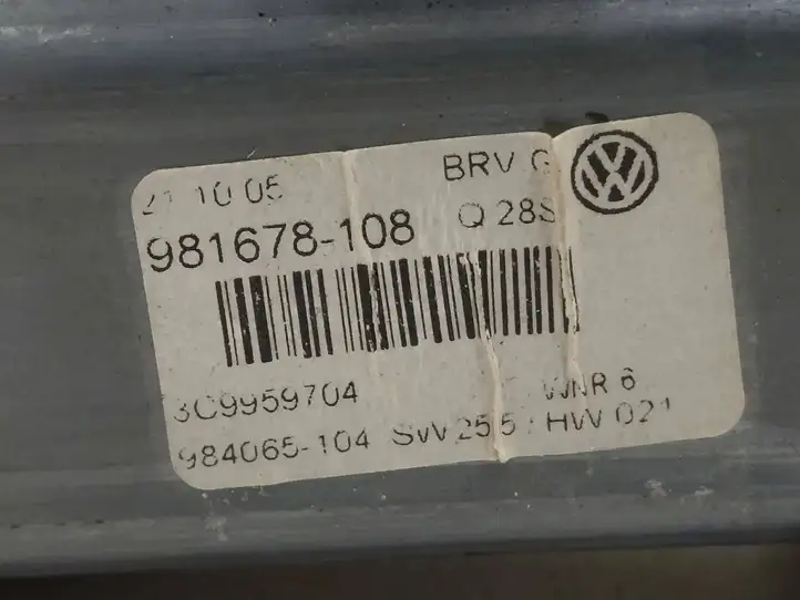 Volkswagen PASSAT B6 (2005 - 2010) 3C9959704 Стеклоподъемник задней двери — фото 3
