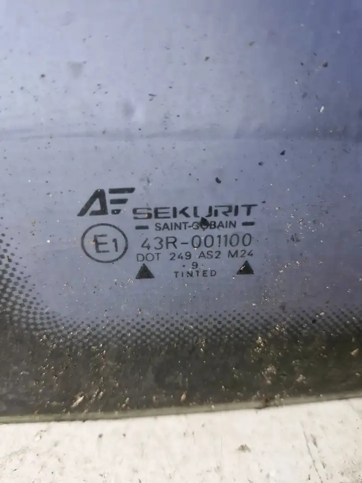 Volkswagen Sharan (2003 - 2010) 43R001100 Заднее стекло — фото 2