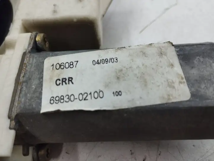 Toyota Corolla E120 E130 (2000 - 2004) 6983002100 Стеклоподъемник передней двери (комплект) — фото 9