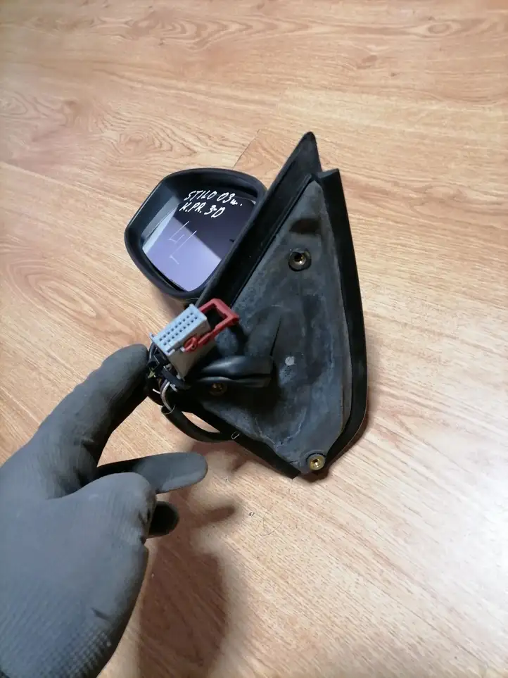 Fiat Stilo (2001 - 2010) 0158459 Боковое зеркало с электроприводом — фото 5