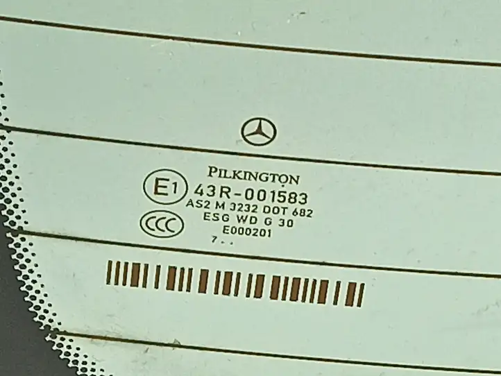 Mercedes-Benz C W204 (2007 - 2014) Заднее стекло — фото 6