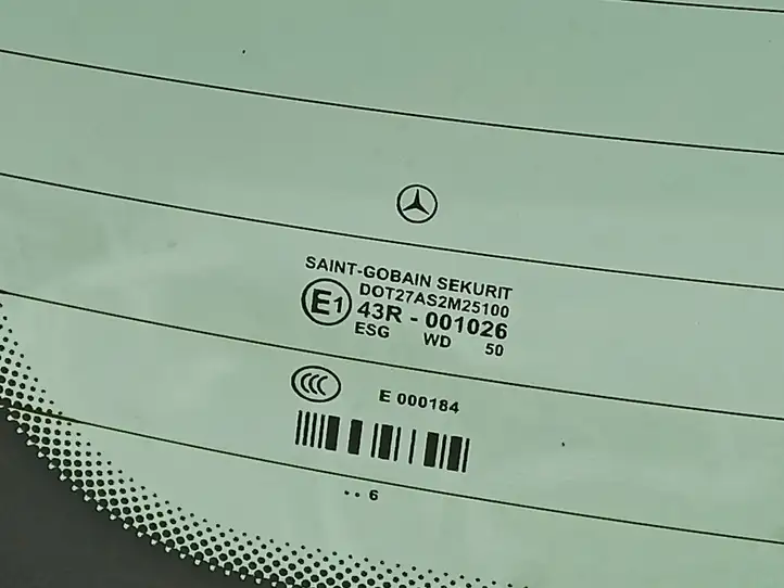 Mercedes-Benz CLS C219 (2003 - 2011) 2196700680 Заднее стекло — фото 6